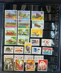 Album de collection de timbres du monde entier, des centaines de timbres neufs et oblitérés ZAYIX