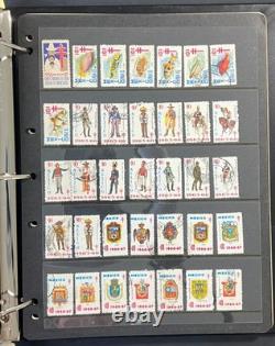 Album de collection de timbres du monde locaux, revenus, dos de livre, sceaux, neufs et oblitérés ZAYIX