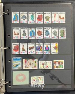 Album de collection de timbres du monde locaux, revenus, dos de livre, sceaux, neufs et oblitérés ZAYIX