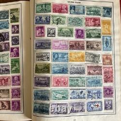 Album de collection de timbres non recherché