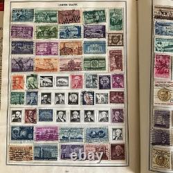 Album de collection de timbres non recherché