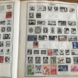 Album de collection de timbres non recherché