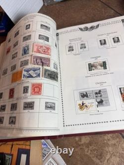 Album de collection de timbres-poste du monde entier, 100+ pays, 1 000+ timbres vintage