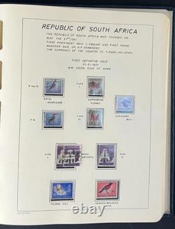 Album de collection de timbres spécialisé des variétés de défauts de plaque d’Afrique du Sud ZAYIX