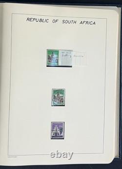 Album de collection de timbres spécialisé des variétés de défauts de plaque d’Afrique du Sud ZAYIX