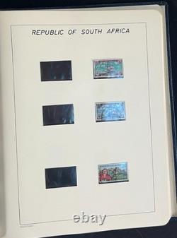 Album de collection de timbres spécialisé des variétés de défauts de plaque d’Afrique du Sud ZAYIX