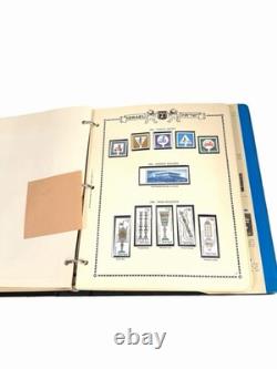 Album de collection de timbres vintage Israël 1959 Publications Minkus New York Ensemble rare