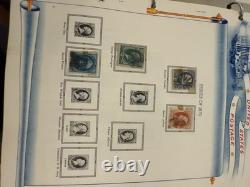 Album de collection de timbres vintage Livre de timbres anciens