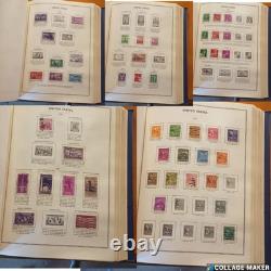 Album de collection de timbres vintage US/ONU/Philippines 500+ timbres 1873-1975