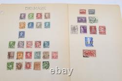 Album de collection de timbres vintage du monde entier-1 avec plus de 2 200 timbres, 143 pages