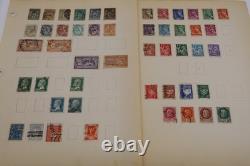 Album de collection de timbres vintage du monde entier-1 avec plus de 2 200 timbres, 143 pages