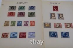 Album de collection de timbres vintage du monde entier-1 avec plus de 2 200 timbres, 143 pages