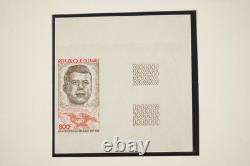 Album de collection spécialisé JFK du monde 1963 avec plus de 85 timbres et plus de 10 couvertures