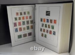 Album de départ de plus de 1200 timbres-poste hongrois, pages de collection, 1941-76, Europe, oblitérés