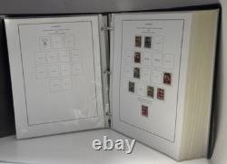 Album de départ de plus de 1200 timbres-poste hongrois, pages de collection, 1941-76, Europe, oblitérés