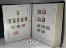 Album de départ de plus de 1200 timbres-poste hongrois, pages de collection, 1941-76, Europe, oblitérés