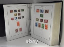 Album de départ de plus de 1200 timbres-poste hongrois, pages de collection, 1941-76, Europe, oblitérés