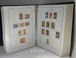 Album de départ de plus de 1200 timbres-poste hongrois, pages de collection, 1941-76, Europe, oblitérés