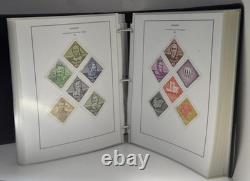 Album de départ de plus de 1200 timbres-poste hongrois, pages de collection, 1941-76, Europe, oblitérés