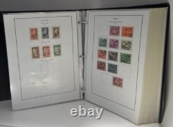 Album de départ de plus de 1200 timbres-poste hongrois, pages de collection, 1941-76, Europe, oblitérés