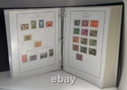 Album de départ de plus de 1200 timbres-poste hongrois, pages de collection, 1941-76, Europe, oblitérés