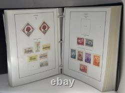 Album de départ de plus de 1200 timbres-poste hongrois, pages de collection, 1941-76, Europe, oblitérés