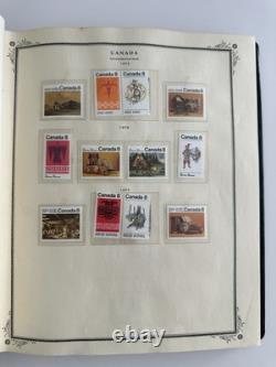 Album de timbres Canada Scott 1962 342 neufs MNH/MH Collection de timbres-poste canadiens