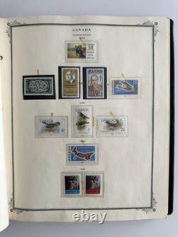 Album de timbres Canada Scott 1962 342 neufs MNH/MH Collection de timbres-poste canadiens