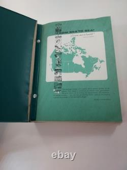 Album de timbres H. E. Harris CANADA & PROVINCES De nombreux timbres, y compris des années 1800