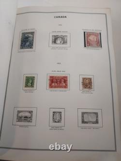 Album de timbres H. E. Harris CANADA & PROVINCES De nombreux timbres, y compris des années 1800