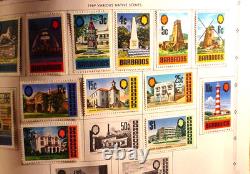 Album de timbres Regent 1958 Aden à Chili & États-Unis 2900+ timbres neufs et oblitérés