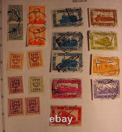 Album de timbres Regent 1958 Aden à Chili & États-Unis 2900+ timbres neufs et oblitérés