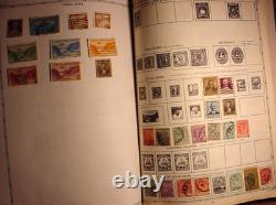 Album de timbres Regent 1958 Aden à Chili & États-Unis 2900+ timbres neufs et oblitérés