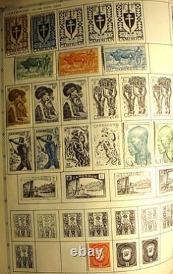 Album de timbres Regent 1958 Aden à Chili & États-Unis 2900+ timbres neufs et oblitérés