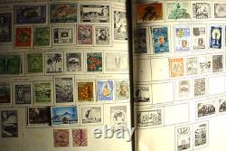Album de timbres Regent 1958 Aden à Chili & États-Unis 2900+ timbres neufs et oblitérés