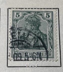 Album de timbres Schwanenberger, timbres oblitérés du monde entier, 208 timbres, 1872-1937, MH