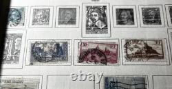 Album de timbres Schwanenberger, timbres oblitérés du monde entier, 208 timbres, 1872-1937, MH