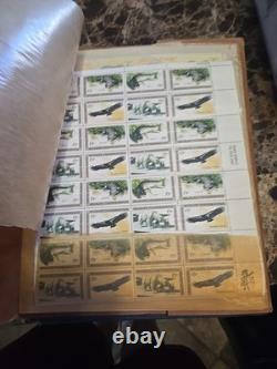 Album de timbres Scott International Blue 1960-1961 Partie 5 avec timbres