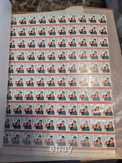 Album de timbres Scott International Blue 1960-1961 Partie 5 avec timbres