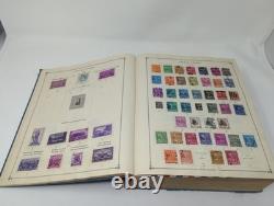 Album de timbres Scott International de 1947, collection mondiale de timbres vintage