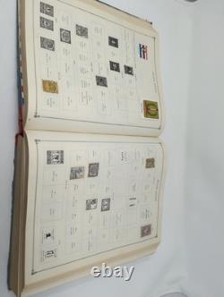 Album de timbres Scott International de 1947, collection mondiale de timbres vintage