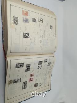 Album de timbres Scott International de 1947, collection mondiale de timbres vintage