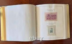 Album de timbres Scott national sans charnières avec commémoratifs neufs sans charnière de 1936 à 1975, en bon état