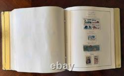 Album de timbres Scott national sans charnières avec commémoratifs neufs sans charnière de 1936 à 1975, en bon état