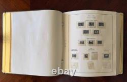 Album de timbres Scott national sans charnières avec commémoratifs neufs sans charnière de 1936 à 1975, en bon état