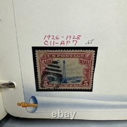 Album de timbres US White Ace avec classeur et pages, émissions régulières 1984-2001
