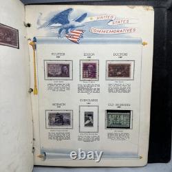 Album de timbres US White Ace avec classeur et pages, émissions régulières 1984-2001