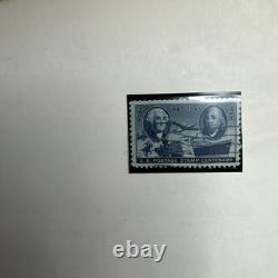 Album de timbres US White Ace avec classeur et pages, émissions régulières 1984-2001