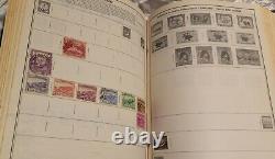 Album de timbres Vintage 1979 Statesman Deluxe par H. E. Harris et collection