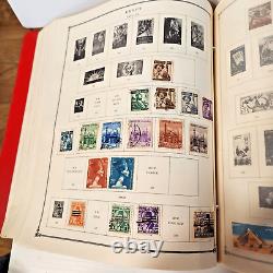 Album de timbres Vintage Scott Grand Award Supplement 1966-67 et jusqu'en 1972 de C à I